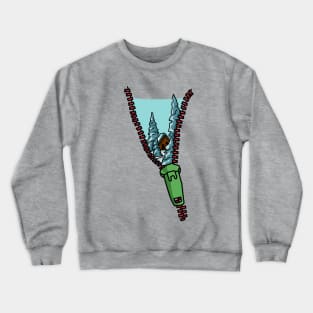 Zip Check: Journey to the North Pole Crewneck Sweatshirt